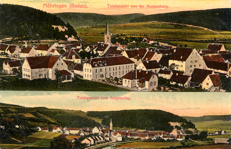 Möhringen um die Jahrhundertwende 1900